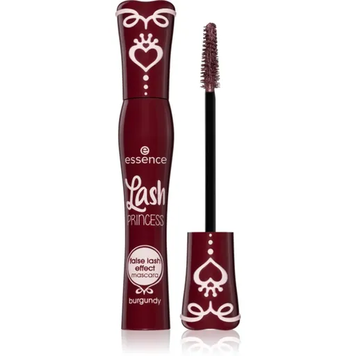 essence Lash PRINCESS rimel cu efect de gene false culoare Burgundy 12 ml