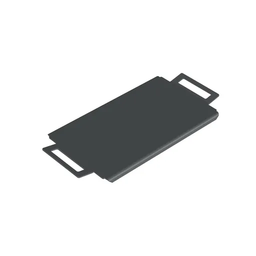 Placă pentru grătar pentru foc de grădină 62 x 30 x 3 cm, oțel CORGARDEN 1073