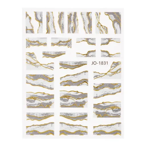 Abtibild unghii 3D JO-1831 Oranjollie