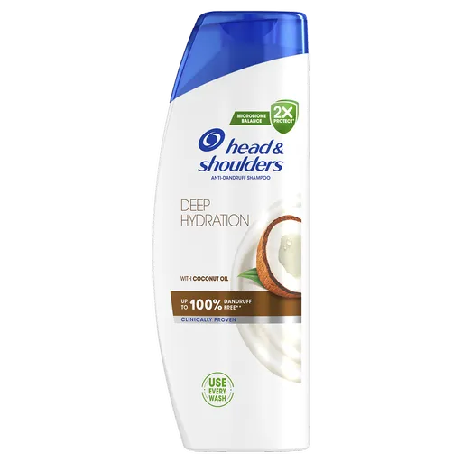Head and Shoulders Șampon anti-mătreață Deep Hydration Coconut (Anti-Dandruff Shampoo) 400 ml