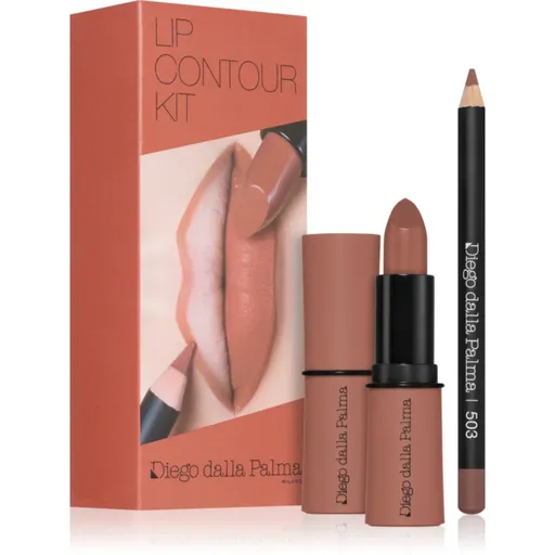 Diego dalla Palma Lip Contour Kit set îngrijire buze culoare 503 CARAMEL 5.1 g