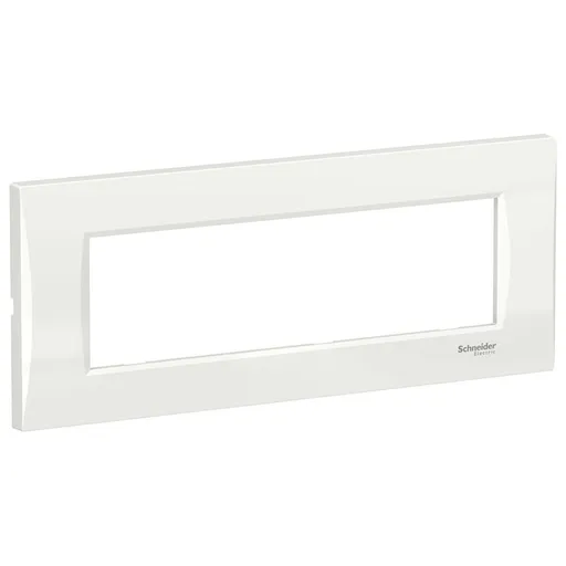 Rama curbata 7 module Schneider Easy Styl LMR7367001, alb