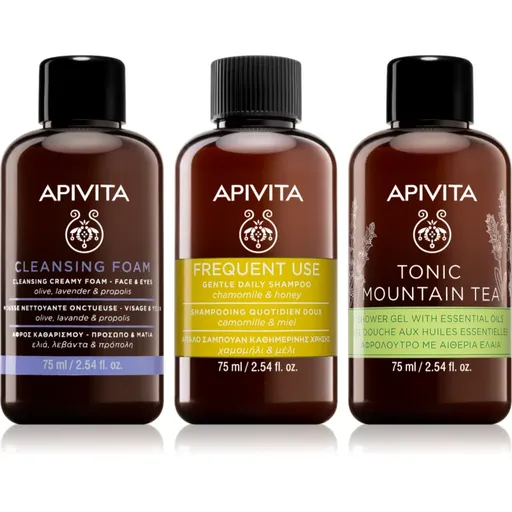 Apivita Ready To Go Set Set de călătorii