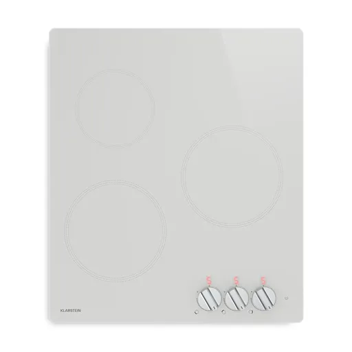 Klarstein Plita cu inducție Kochheld | Elegant și puternic | 3 zone de gătit | 5700 W | 45 cm