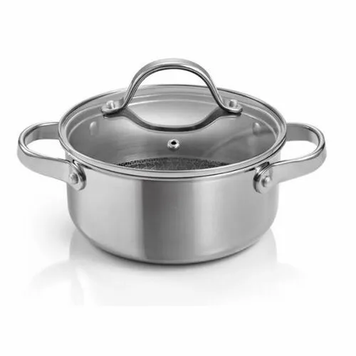 Oală cu capac Tescoma SteelCRAFT diametru 18 cm, 2 l, 2 l
