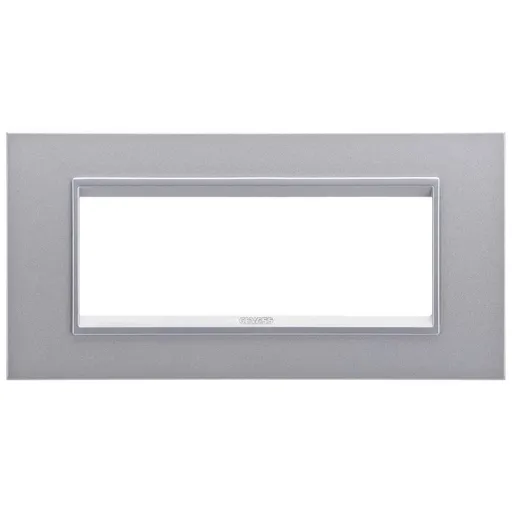 Rama ornament 6 module Gewiss Chorus Lux GW16206YT, titan