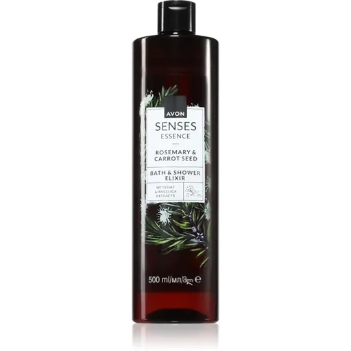 Avon Senses Essence Rosemary & Carrot Seed gel de duș cremos 500 ml