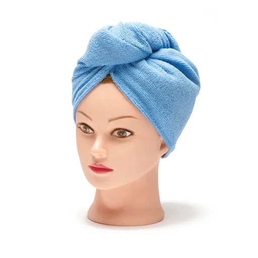 Prosop cap coafor din material blue Oranjollie