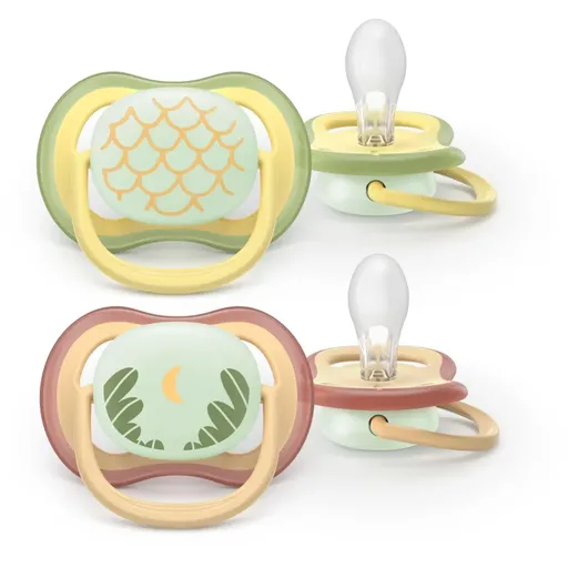 Philips Avent Ultra Air Day&Night SCF376/27 0-6m suzetă Neutral 2 buc