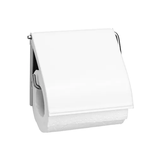 Suport hartie igienica Brabantia ReNew 107893, Rezistent la coroziune, Alb