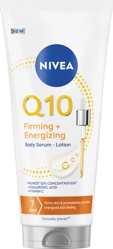 Nivea Ser de corp întăritor și energizant Q10 (Firming and Energizing Body Serum-Lotion) 200 ml