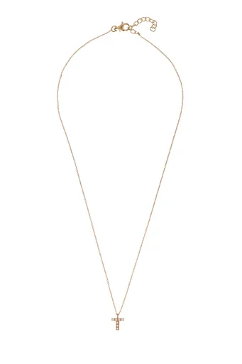 Alisia Colier placat cu aur cu perle Swarovski "T" AL4258.01.920