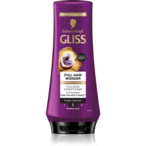 Schwarzkopf Gliss Full Hair Wonder balsam regenerator pentru par fragil 200 ml