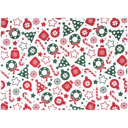 Suport farfurie Dulciuri, roșu, 33 x 45 cm