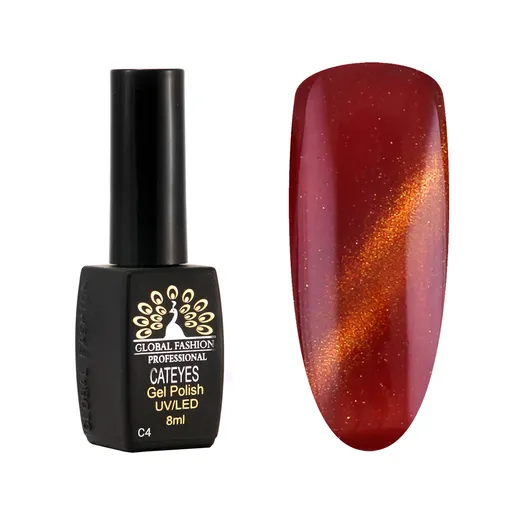 Oja Semipermanenta Cat Eye 8 ml, 04, TPO Free