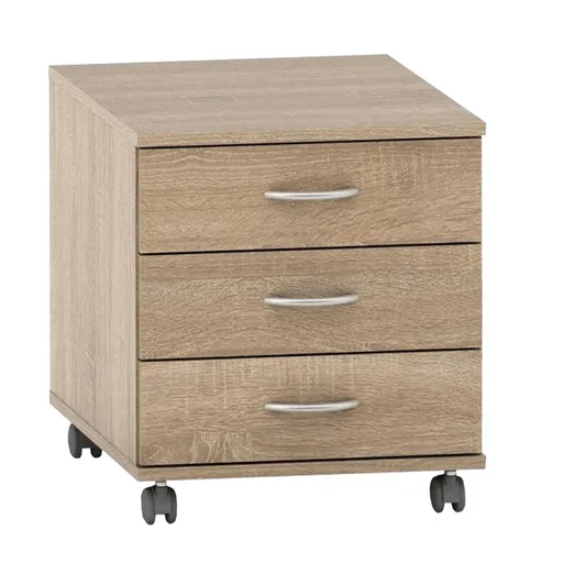 Comoda pe roți TEMPO ASISTENT 016, stejar sonoma