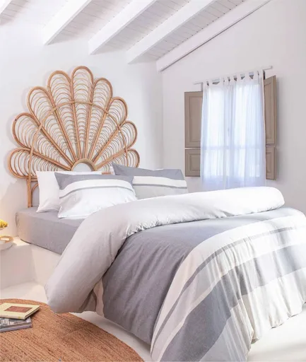 Lenjerie de pat dubla, L'essentiel Maison, Viento, Antracit / Gri