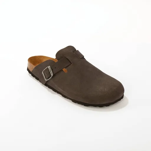 Pantofi din piele LWG, stil sabot