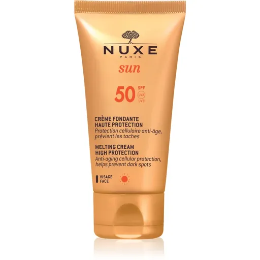 Nuxe Sun Melting Cream High Protection crema de soare pentru fata SPF 50 50 ml
