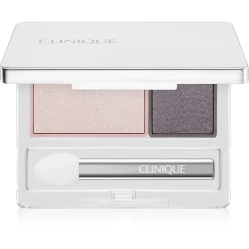 Clinique All About Shadow™ Duo duo fard ochi culoare Duo Uptown/Downtown - Shimmer/Matte 1.7 g