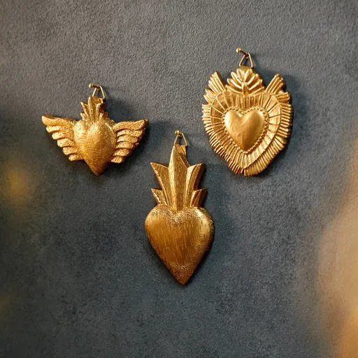 Set de 3 decorațiuni de perete