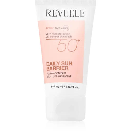 Revuele Daily Sun Barrier SPF 50+ crema de fata hidratanta SPF 50+ 50 ml