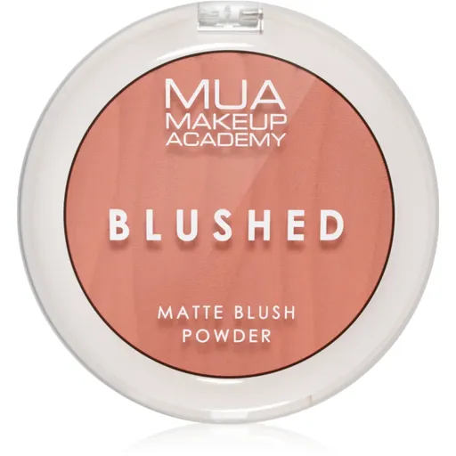 MUA Makeup Academy Blushed Powder Blusher fard de obraz sub forma de pudra culoare Rose Tea 5 g