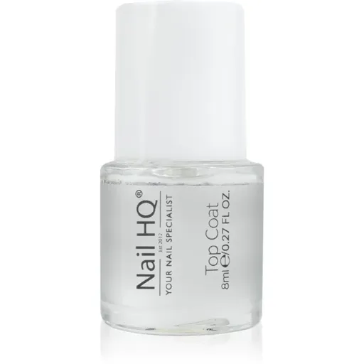 Nail HQ Essentials Top Coat lac de unghii/parte sus fără utilizarea lămpii UV/LED 8 ml