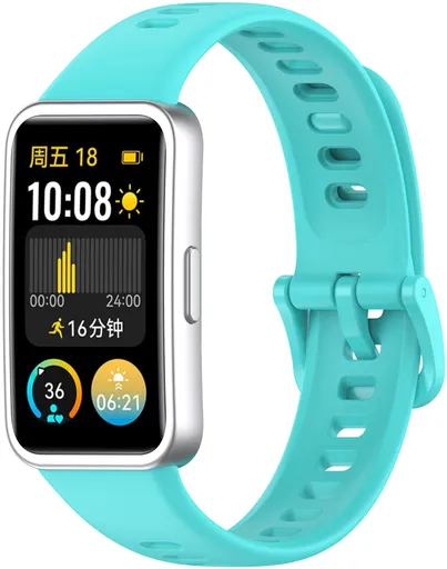 4wrist Curea din silicon pentru Huawei Watch Band 10, 9, 8 - Turquoise