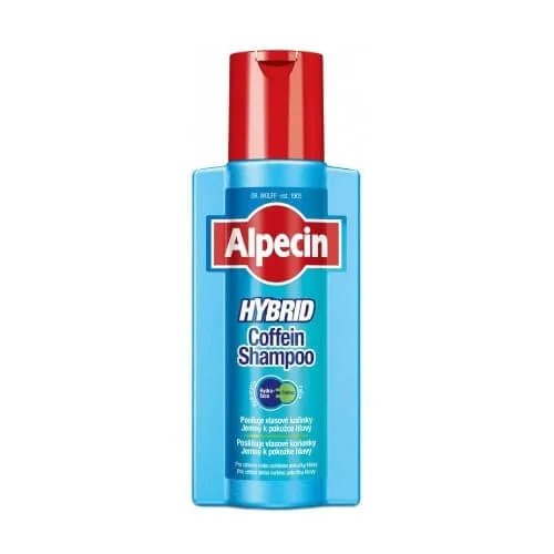 Alpecin Șampon cu cafeina pentru scalpul sensibil al bărbaților Hybrid Sensitive (Coffein Shampoo) 250 ml