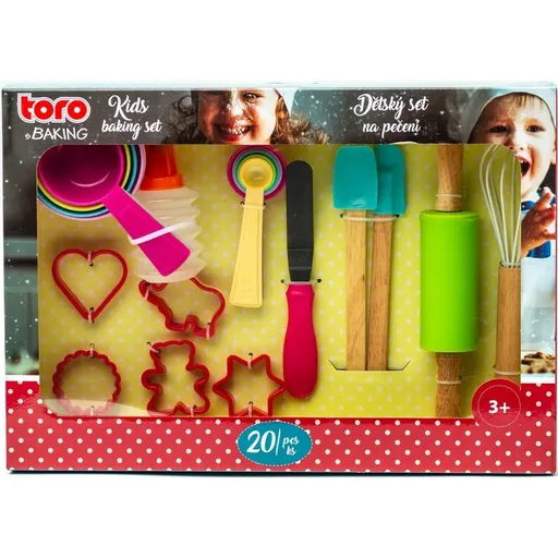 Set patiserie Toro pentru copii, 20 buc.