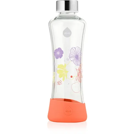 Equa FlowerHead sticlă pentru apă Poppy 550 ml