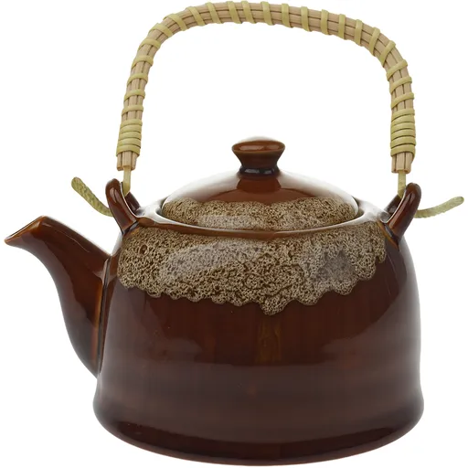 Ceainic din ceramică 850 ml, bej, bej