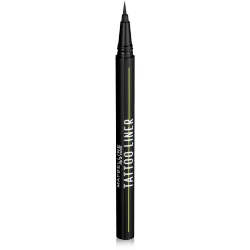 MAYBELLINE NEW YORK Tattoo Liner Ink Pen eyeliner în fix culoare Black 1 ml