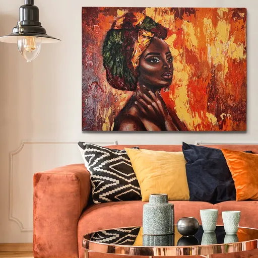 Tablou decorativ, OPL1999794071, Cadru: 100% LEMN (grosime: 3 cm), Multicolor