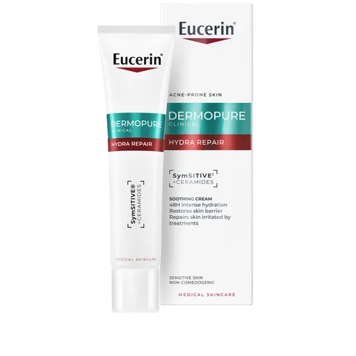 Eucerin Cremă regenerantă pentru tenul cu probleme DermoPure Clinical (Soothing Cream) 40 ml