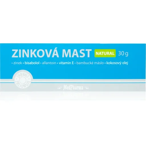 MedPharma Zinc ointment Natural unguent calmant pentru piele 30 g