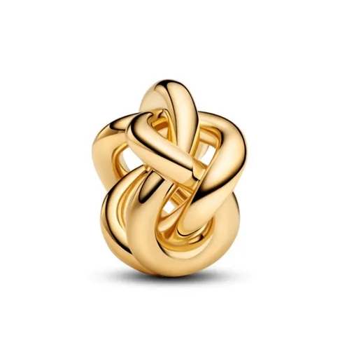 Pandora Mărgea placată cu aur Nodul infinitului Shine Moments 763755C00