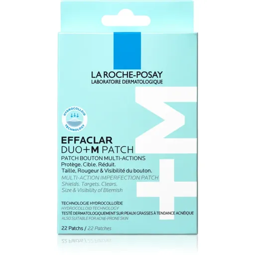 La Roche-Posay Effaclar DUO+M Patch plasturi pentru piele problematică impotriva acneei 22 buc
