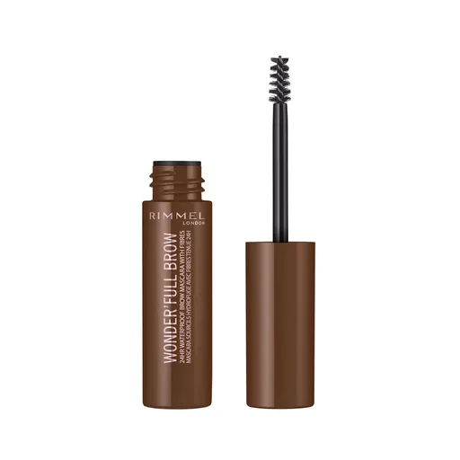 Rimmel Rimelul rezistent la apă Wonder´Full 24H (Brow Mascara) 4,5 ml 02 Medium Brown