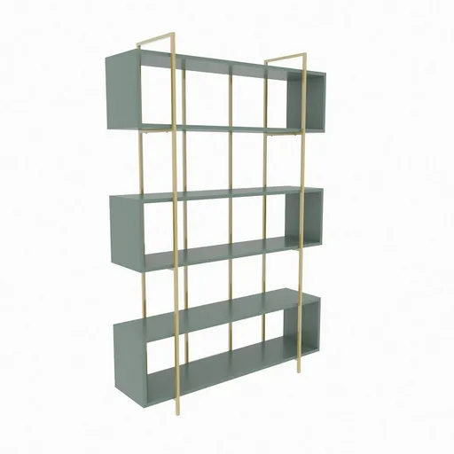 Biblioteca Bruti Green and Gold, verde