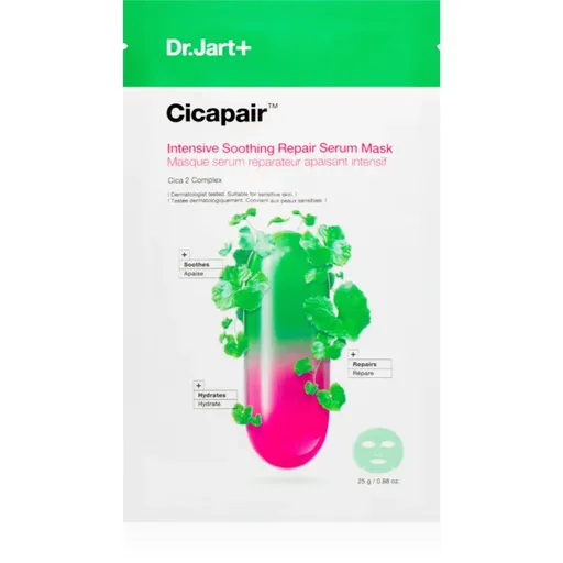 Dr. Jart+ Cicapair™ Intensive Soothing Repair Serum Mask masca de celule cu efect hidratant si linistitor 25 g