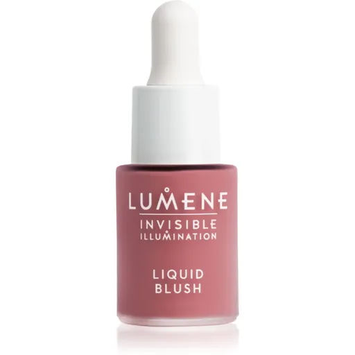 Lumene Invisible Illumination fard de obraz lichid pentru o piele mai luminoasa culoare Arctuc Rose 15 ml