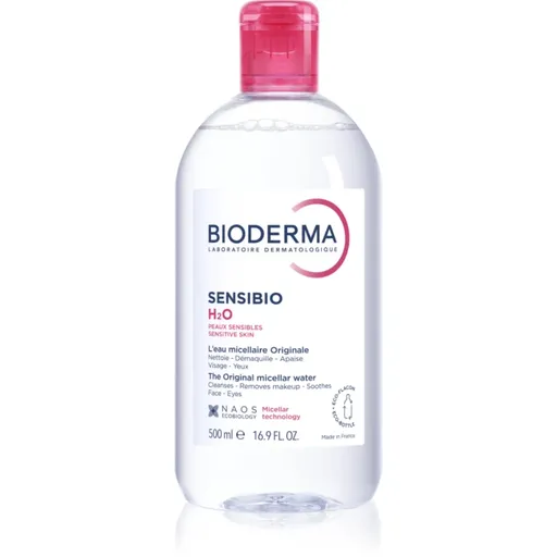 Bioderma Sensibio H2O apa cu particule micele pentru piele sensibilă 500 ml