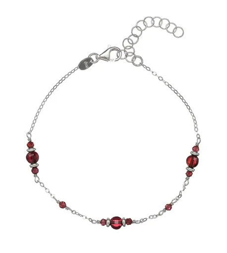Alisia Brățară din argint cu granat AL4268-Argento-Granato