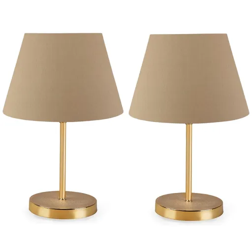 Set de lămpi de masă, Opviq, 780SGN1836, Maro