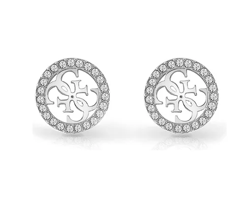 Guess Cercei la modă din oțel 4G Crush JUBE04164JWRHT/U