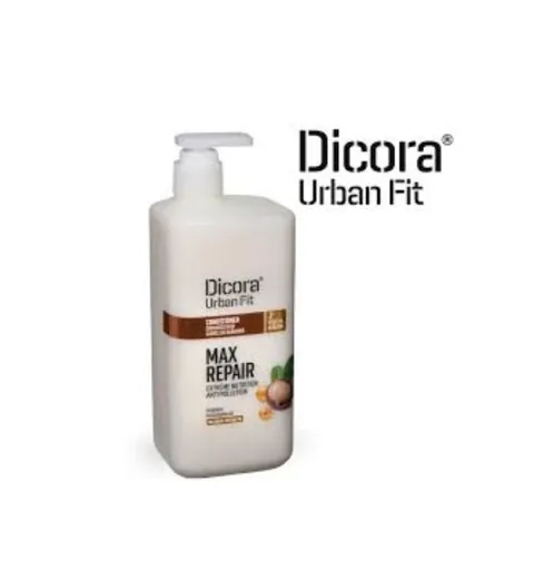 Balsam pentru par deteriorat Max Repair cu extract de Macadamia 800 ml, Dicora Urban Fit