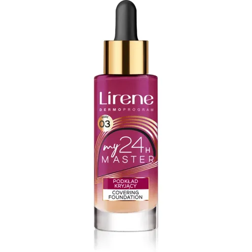 Lirene My Master fond de ten cu acoperire ridicată culoare Nude 30 ml