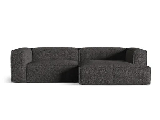 Coltar modular dreapta 4 locuri, Nuria-260, Micadoni Home, 292x147x72 cm, tesatura boucle, antracit